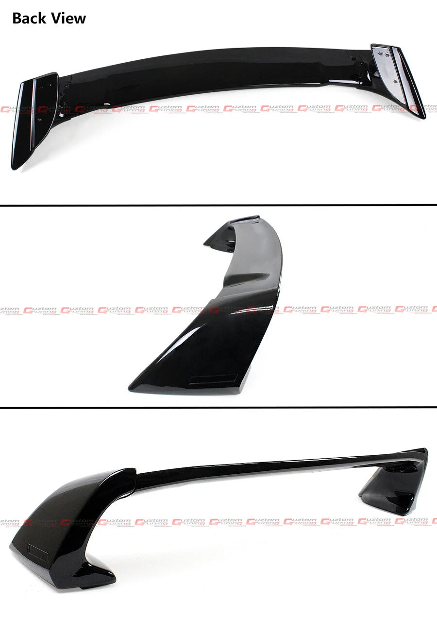 2012-15 9TH HONDA CIVIC SEDAN GLOSSY BLK JDM MUG RR STYLE TRUNK SPOILER WING