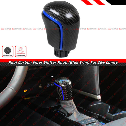 Carbon Fiber Gear Shift Knob Replacement [2025-2026 Toyota Camry]