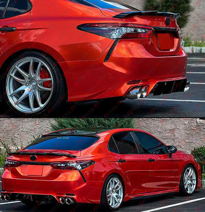 K Style Gloss Black Trunk Spoiler [2018-2024 Toyota Camry]