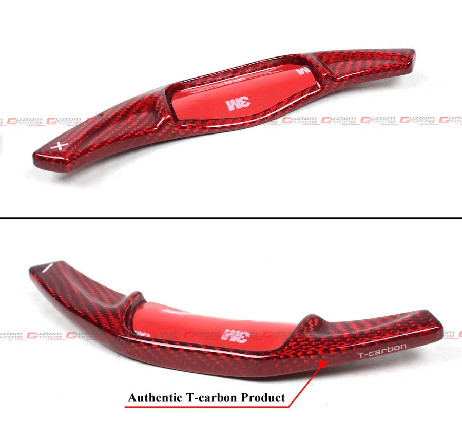 Carbon Fiber Steering Wheel Paddle Shifter Extension [2025-2026 Toyota Camry]