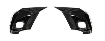 SWA 2022-2024  11th Gen Civic Sedan and Hatch Back Front Bezel/Fog Light Lamp Cover Trim (Gloss Black ) ABS 2 PCS