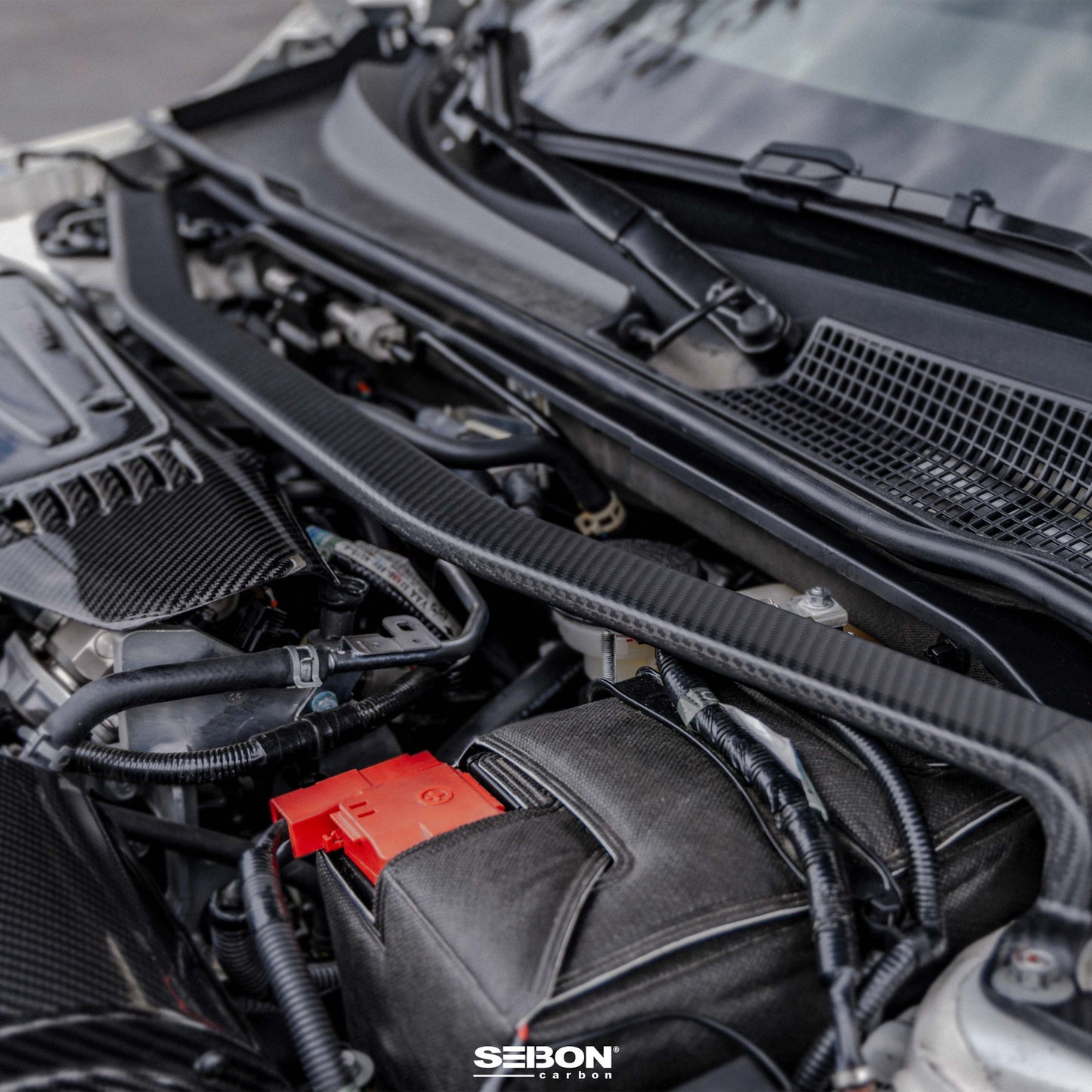 Carbon fiber Front Strut Brace for 2023-2025 Honda Civic Type R