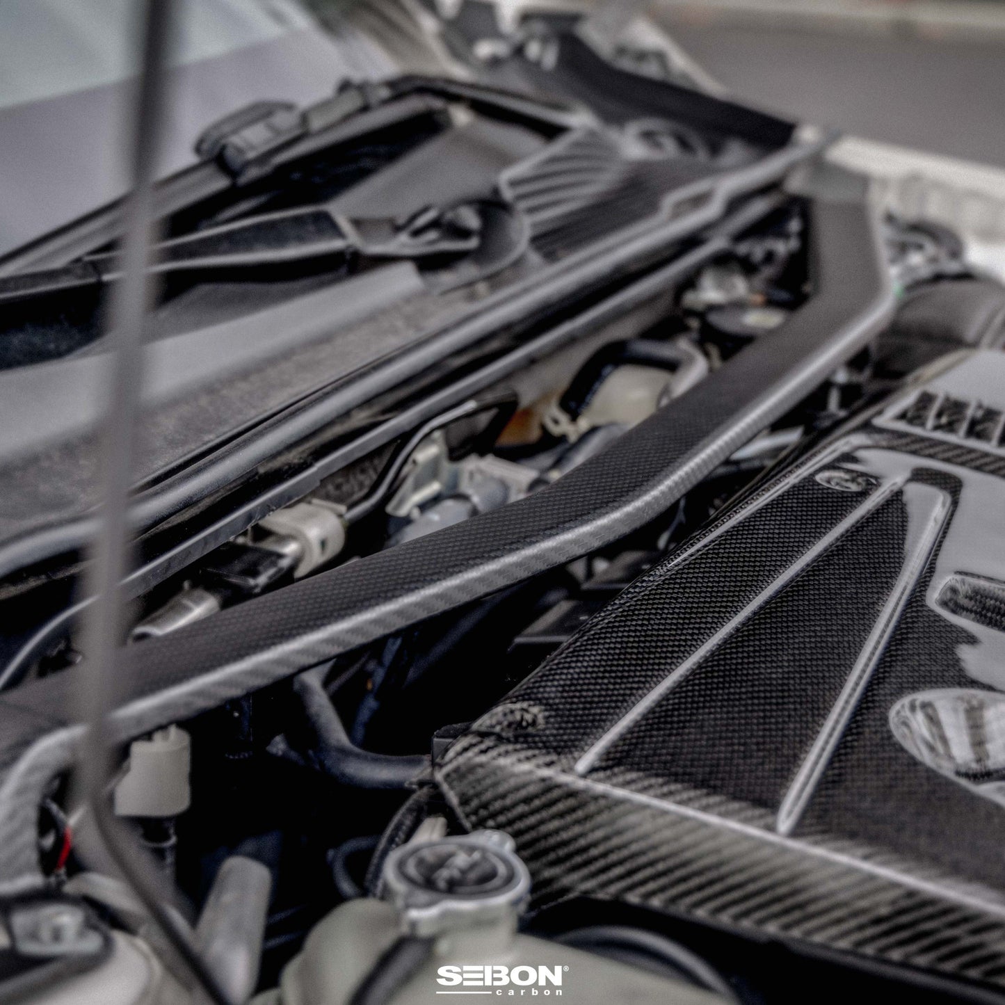 Carbon fiber Front Strut Brace for 2023-2025 Honda Civic Type R