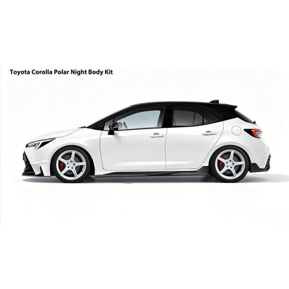 2020-2026 SWA E210 12th Gen Toyota Corolla Hatchback Paint Matched Side Skirts BY Yofer Design