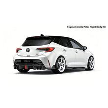 2020-2026 SWA E210 12th Gen Toyota Corolla Hatchback  Gloss Black Rear Diffuser with 3rd Brake Light BY Yofer Design