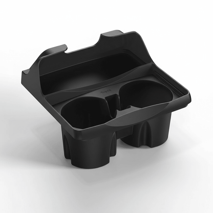 Silicone Center Console Cup Holder Insert for Model 3 & Model Y | Anti-Spill