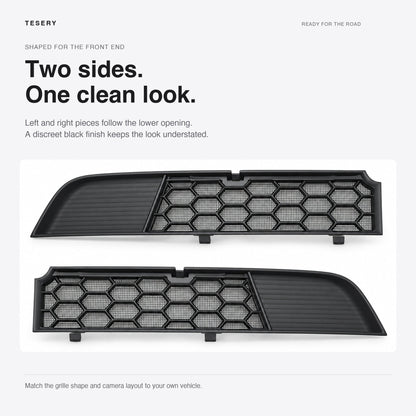 Split Insect Net Front Bumper Grill for Model Y Juniper / Model YL