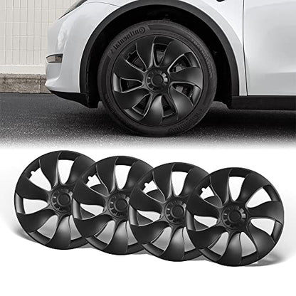 TESERY 18″ 19″ Hubcaps for Model 3/Y (4PCS)