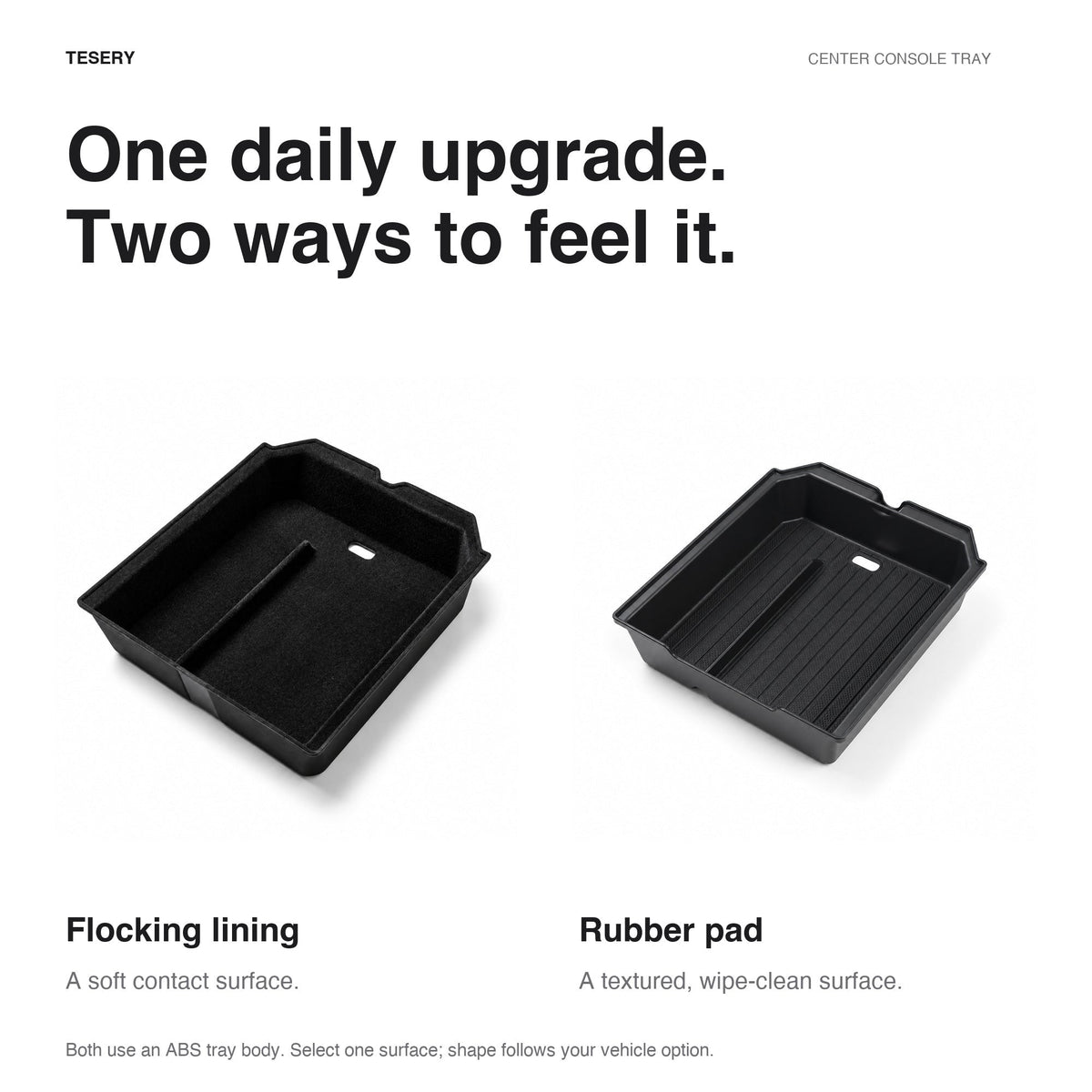 TESERY Center Console Tray for Model 3 & Model Y & Model YL