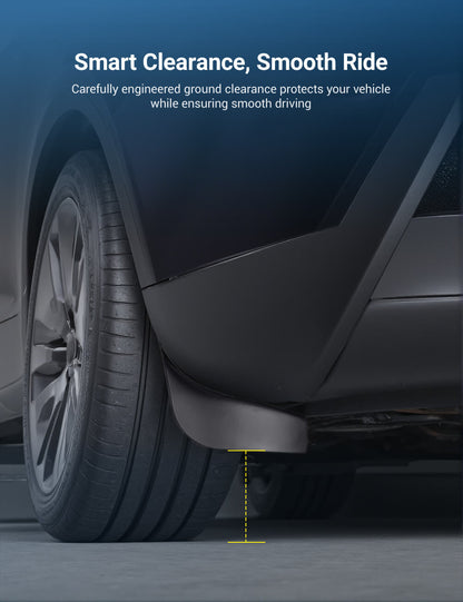 TESERY Hidden Mud Flaps for Model Y Juniper/ Model YL | Invisible Protection