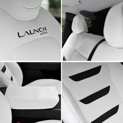 TESERY Nappa Leather Seat Covers for Tesla Model 3 & Model Y