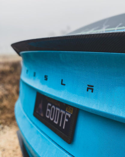 TESERY Tesla Model 3 Carbon Fiber Rear Spoiler Ver.3