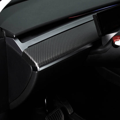 TESERY Tesla Model 3 / Y Dashboard Cover - Dry Carbon Fiber Interior Mods