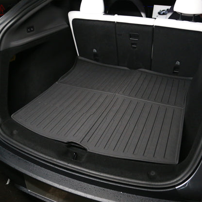 TESERY TPE Front/Rear Trunk Mats for Model Y Juniper