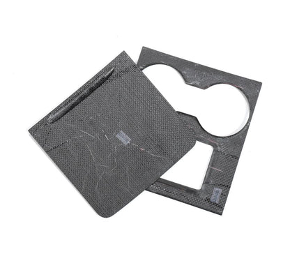 Carbon Fiber Center Console Wrap Cover for Model 3 / Y