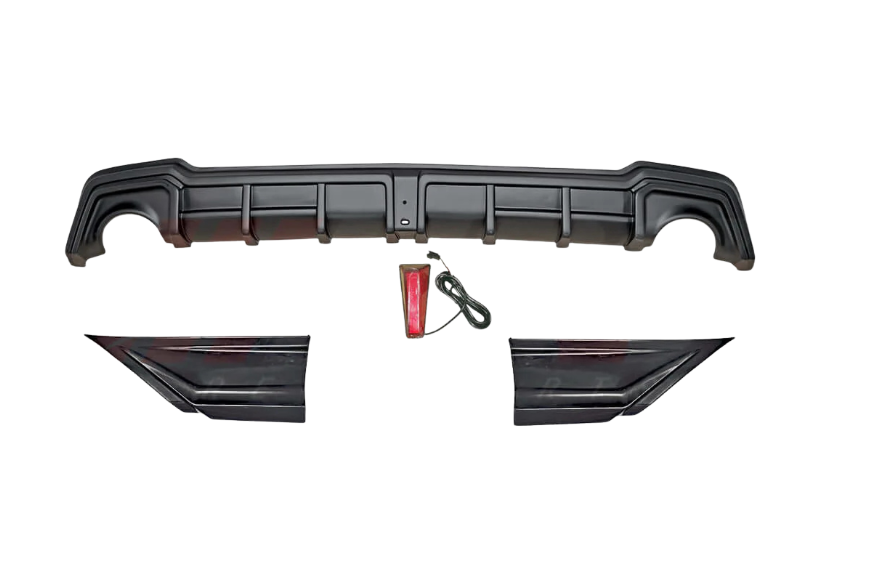 2022-25 Honda Civic 11th Gen Sedan Rear Diffuser - V2 By YOFER W/ SPLATS