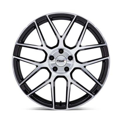 TSW - LASARTHE 18X8.5 +35 - GLOSS BLACK MACHINED