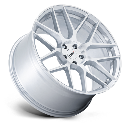 TSW LASARTHE 18X8.5 + 35 5X114.3 - GLOSS SILVER MACHINED
