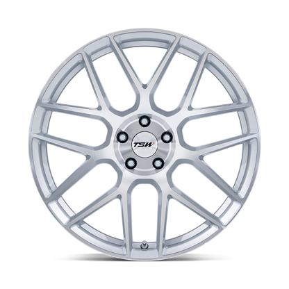 TSW LASARTHE 18X8.5 + 35 5X114.3 - GLOSS SILVER MACHINED