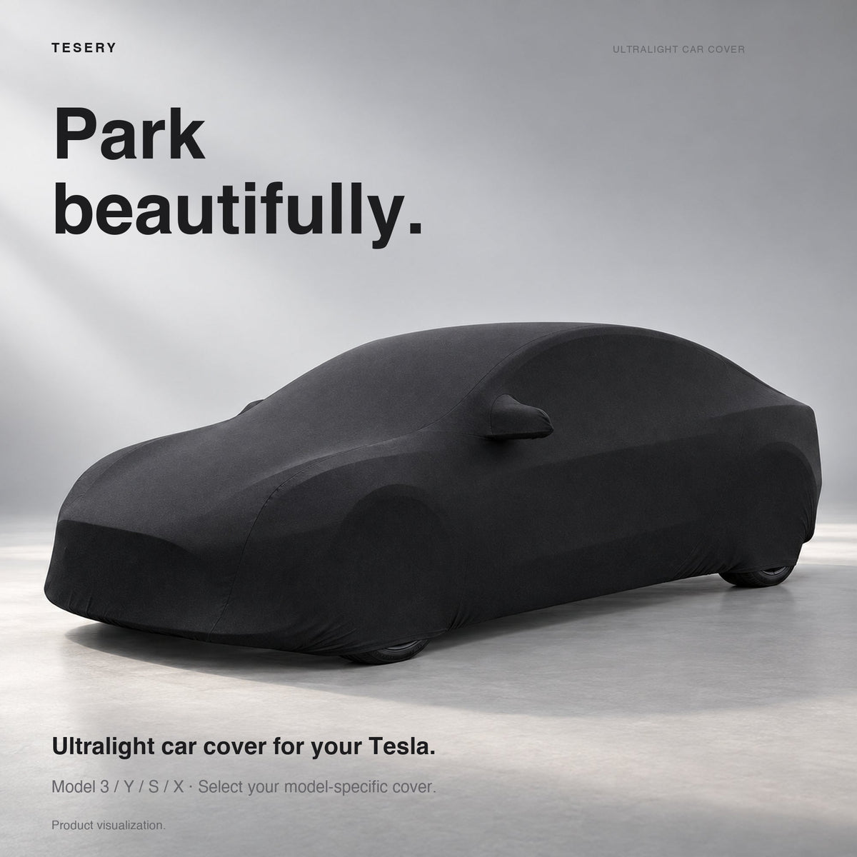 Ultralight Car Cover for Model 3/Y/X/S | Indoor & Outdoor | UV Protection | Stretchable