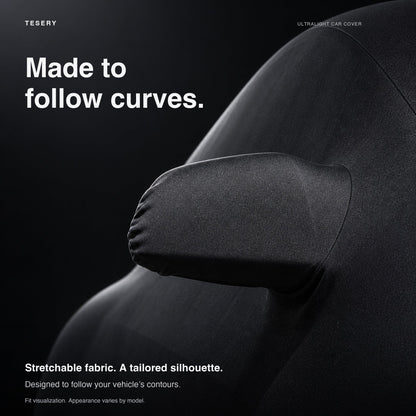Ultralight Car Cover for Model 3/Y/X/S | Indoor & Outdoor | UV Protection | Stretchable