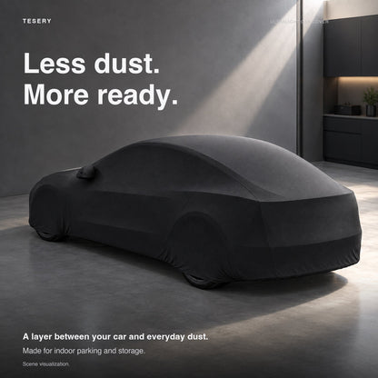 Ultralight Car Cover for Model 3/Y/X/S | Indoor & Outdoor | UV Protection | Stretchable