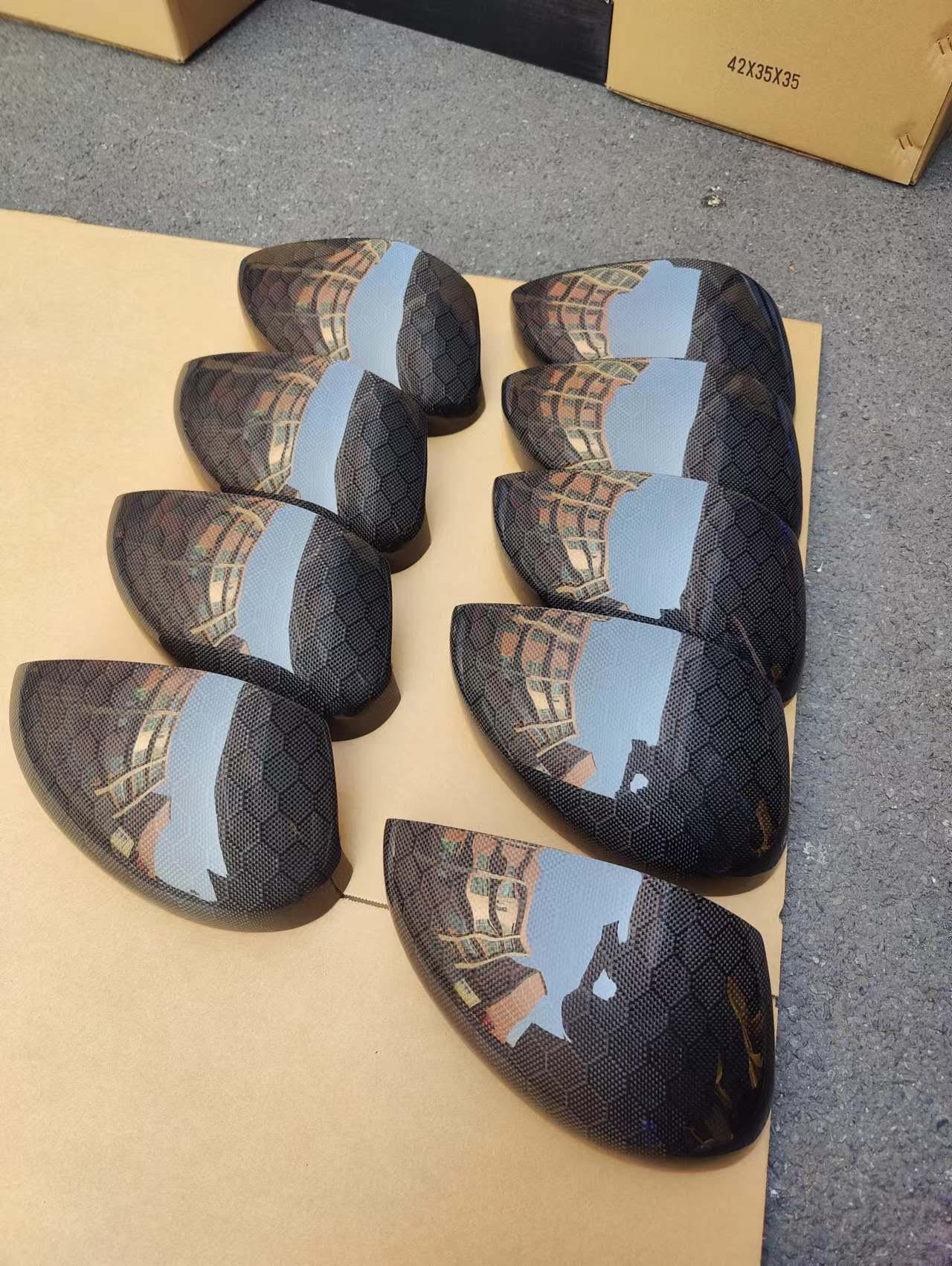 2022-2025 11th Gen Civic Carbon Fiber OEM Style NO TURN SIGNAL Mirror Caps