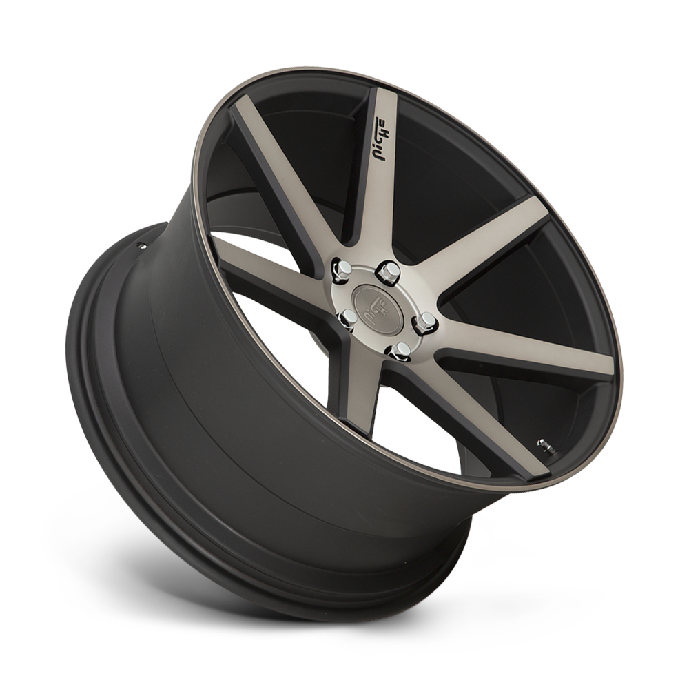 NICHE VERONA - 18X8 + 40 5X114.3 - MATTE BLACK MACHINED