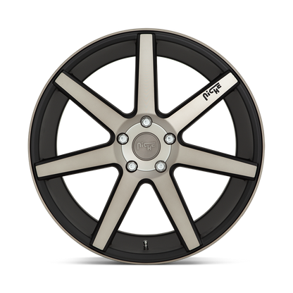 NICHE VERONA - 18X8 + 40 5X114.3 - MATTE BLACK MACHINED
