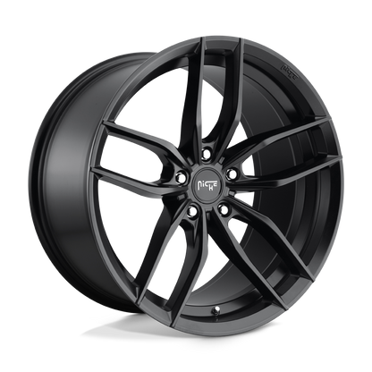 NICHE VOSSO - 18X8 + 30 5X114.3 - MATTE BLACK