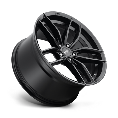NICHE VOSSO - 18X8 + 30 5X114.3 - MATTE BLACK