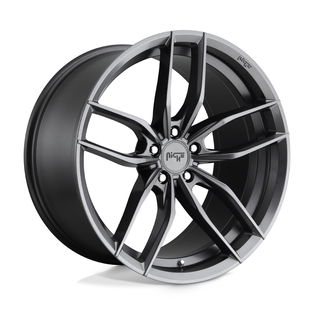 NICHE VOSSO - 18X8 + 30 5X114.3 - MATTE ANTHRACITE