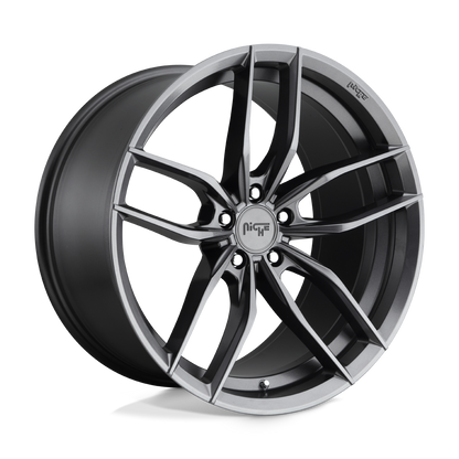 NICHE VOSSO - 18X8 + 30 5X114.3 - MATTE ANTHRACITE