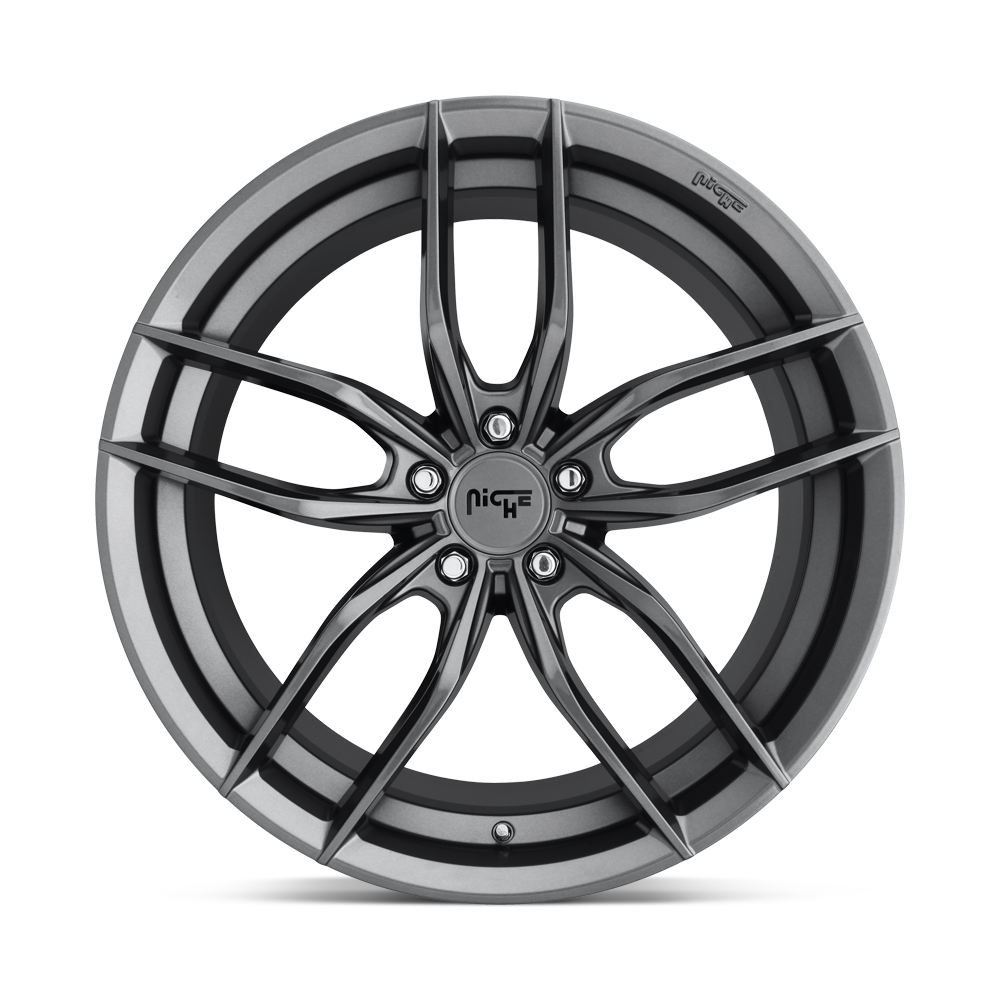 NICHE VOSSO - 18X8 + 30 5X114.3 - MATTE ANTHRACITE
